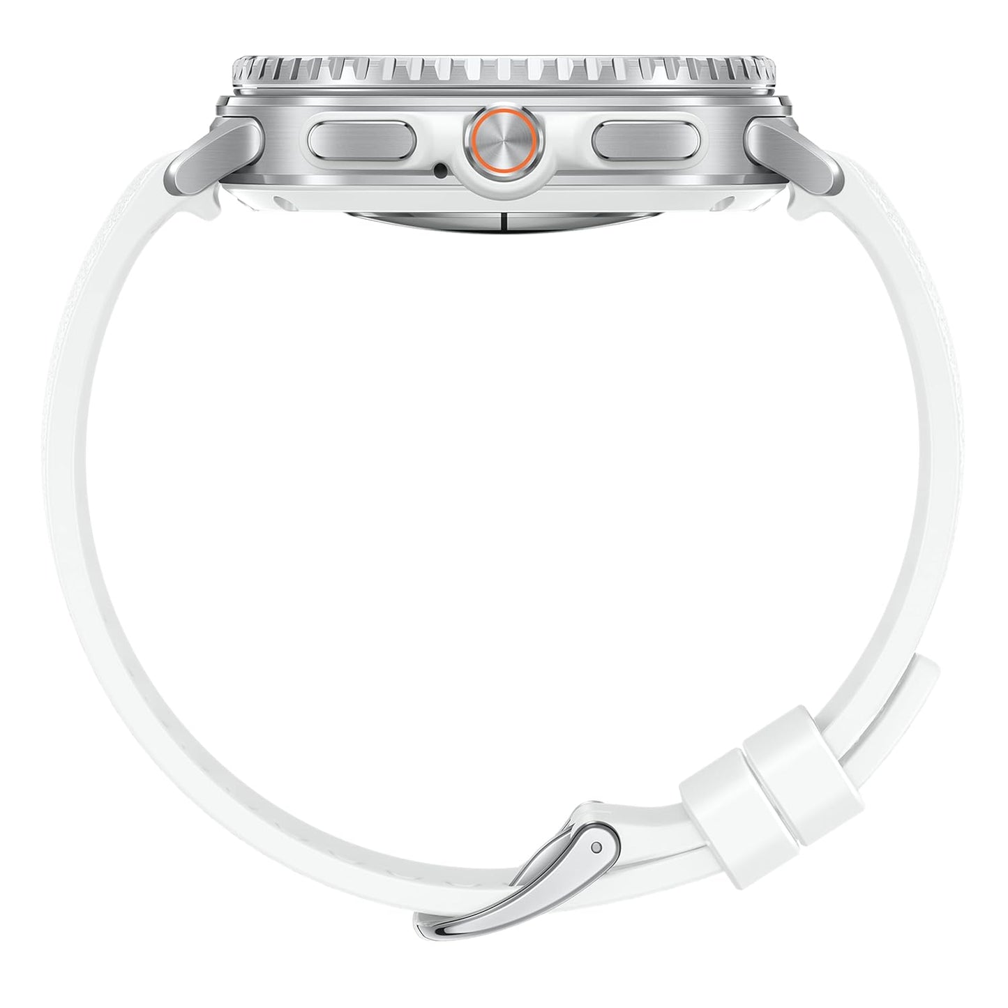 Samsung Galaxy Watch 8 Classic (White Strap, Large)