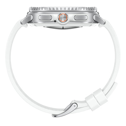 Samsung Galaxy Watch 8 Classic  (White Strap, Large)