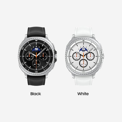 Samsung Galaxy Watch 8 Classic  (White Strap, Large)