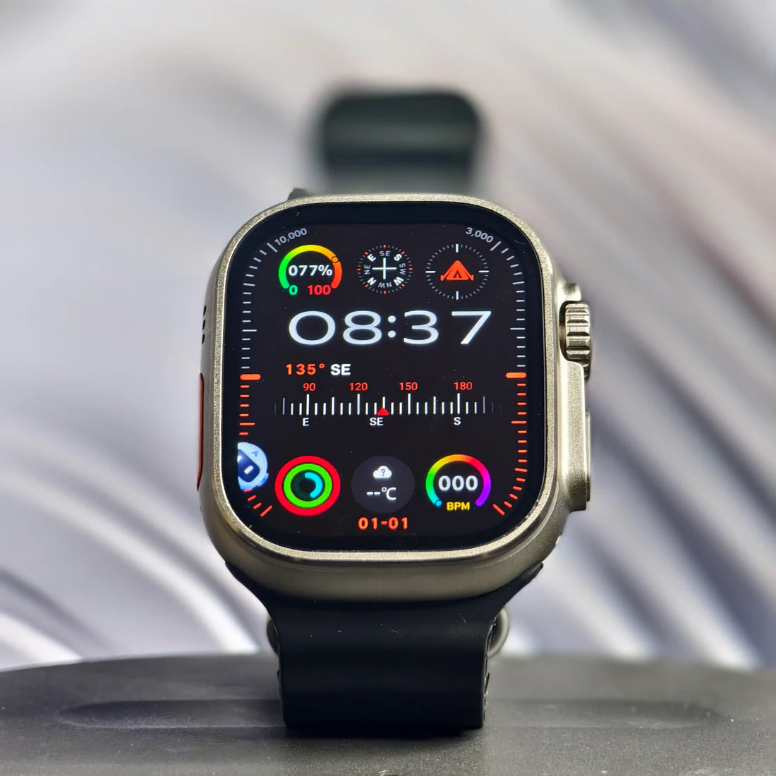 HK10 Ultra 3 Smartwatch – 49mm | Wearfit Pro App | Free Extra Strap | Fast Delivery | 7-Day ReturnQ