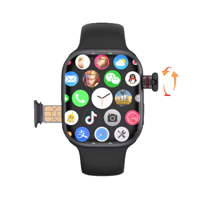 Cellular Premium Smartwatch, 2GB RAM, 16GB storage, rotating camera, AMOLED.