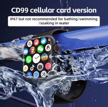 Cellular Premium Smartwatch, 2GB RAM, 16GB storage, rotating camera, AMOLED.