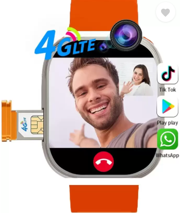 S9 Ultra Cellular Smartwatch – 4GB RAM, 64GB Storage, Dual Camera | Free Extra Strap | Fast Delivery | 7-Day Return