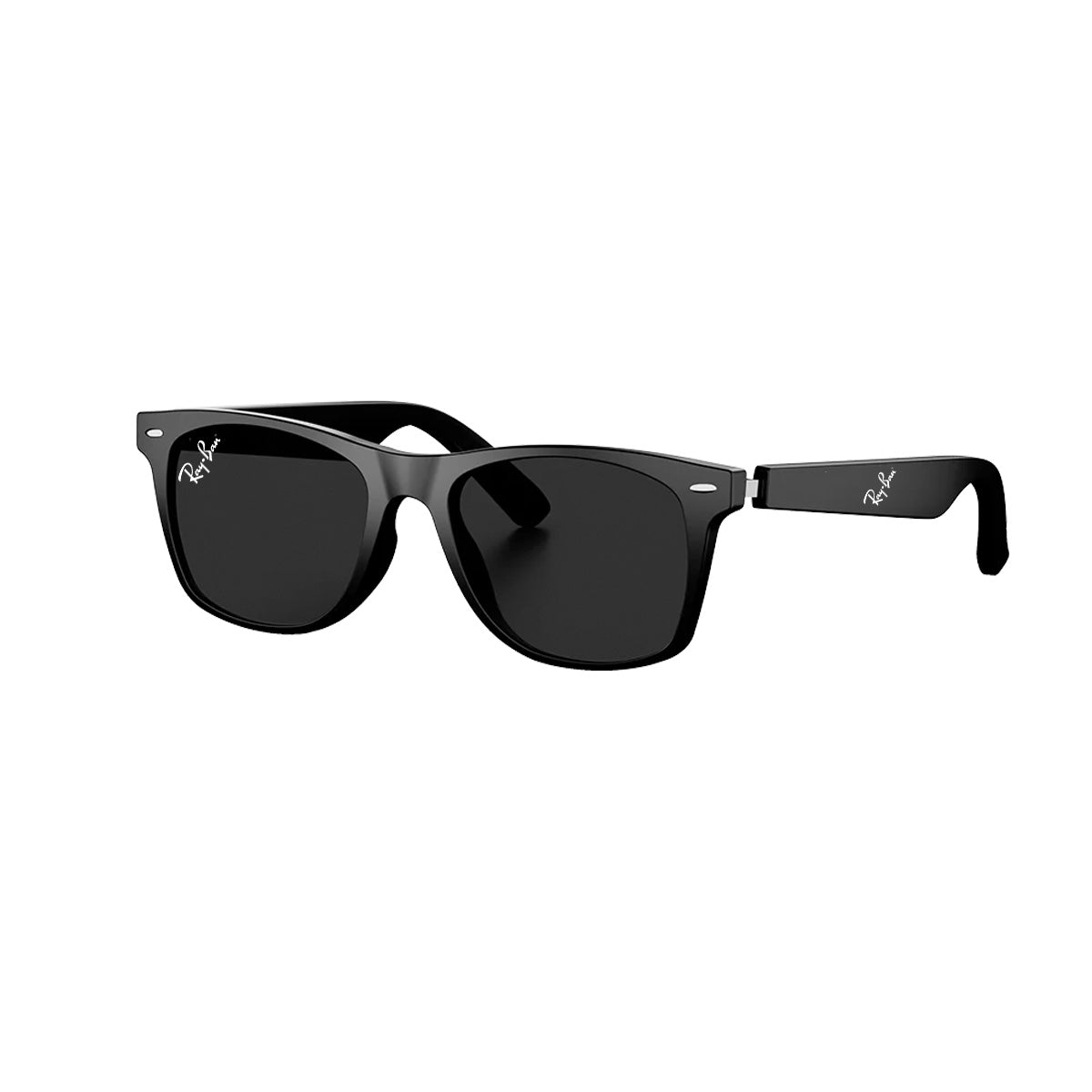 Ray-Ban Smart Glasses with Wireless Bluetooth | Hands-Free Calling | Open Ear Music | Sport Headset | Intelligent Eyewear | Easy Connectivity| Black