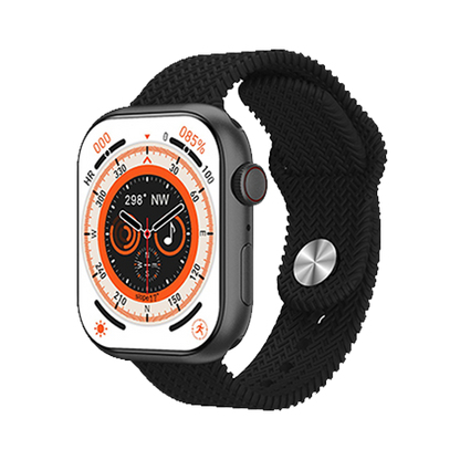 HK 11 Pro MAX Smartwatch, fitness tracker, heart rate, sleep tracking, Bluetooth calls, (2 Straps)