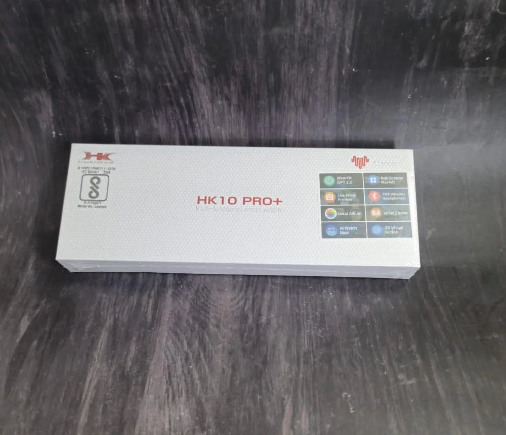 HK 10 Pro+ Smartwatch – 49mm | Wearfit Pro App | Free Extra Strap | Fast Delivery | 7-Day Return